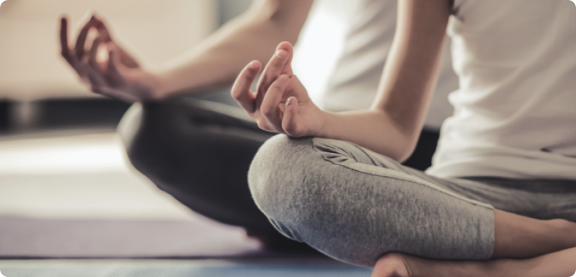 명상 및 정신건강 솔루션 이미지