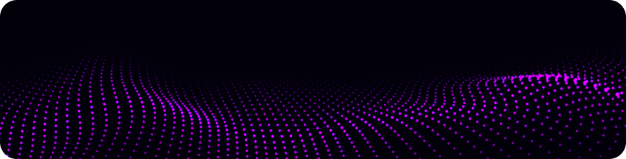 도트 파형이 그라데이션으로 표현된 힐링 그래픽